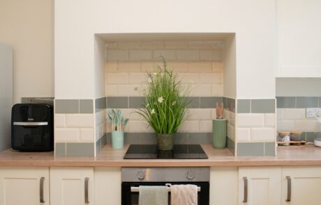 Moon House Crewe accommodation kitchen
