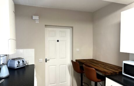 Nest House Kitchen with Bar stools