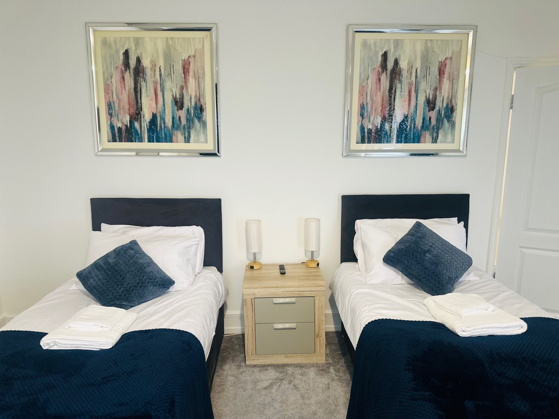 main bedroom serviced accommodation crewe